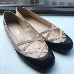 Unique CHANEL Pink Ballerina Flats 💕